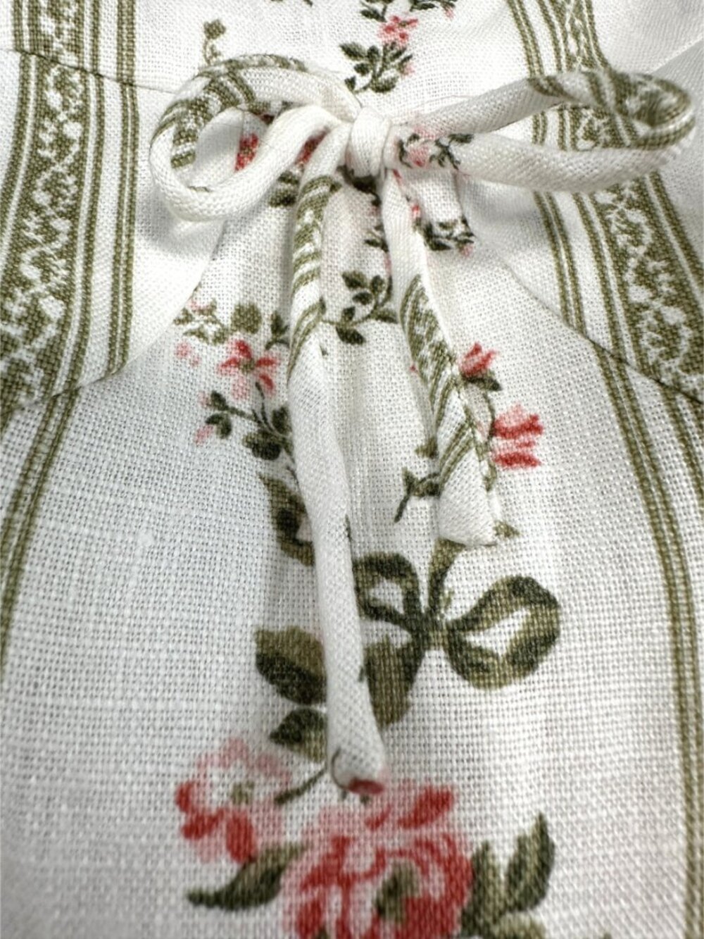 Reformation Maegan Midi Linen Dress Heath Floral Prairie Cottagecore 6 - Picture 6 of 12
